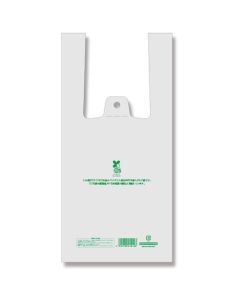 ถุงช้อปปิ้งพลาสติก BioHand Hyper สีธรรมชาติ ขนาด 3S บรรจุ 100 ใบต่อแพ็ค
