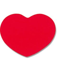 Roll seal Heart Red  อันละ 500 แผ่น