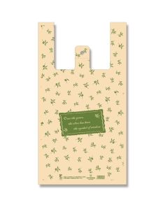 ถุงช้อปปิ้ง BioHand Hyper ลาย Olive Garden ขนาดใหญ่ จำนวน 100 ใบ