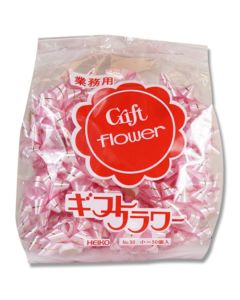 ดอกไม้สำหรับเป็นของขวัญ, สำหรับใช้ในเชิงพาณิชย์, ขนาด 12 มม., สีชมพู, บรรจุ 50 ชิ้น