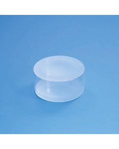 กล่องคริสตัล PVC ทรงกระบอก ขนาดเล็ก ตื้น บรรจุ 10 ชิ้น