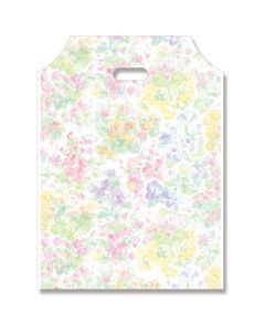 ถุงพลาสติก Lazy Plastic Bags DX Handy Bags สีชมพู พร้อมฉลาก ขนาด S จำนวน 100 ใบ