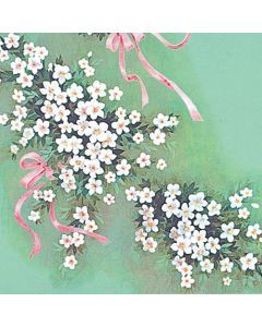 กระดาษห่อของขวัญ ยี่ห้อ Kasumi ขนาดครึ่งแผ่น จำนวน 100 แผ่น