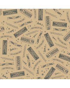 กระดาษห่อของขวัญ Brooklyn ขนาดครึ่งไซส์ 50 แผ่น