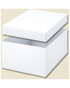 กล่องสีขาวธรรมดา กล่องรวมขนาด 0-12-115 บรรจุแพ็คละ 10 กล่อง