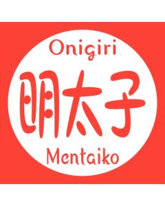 สติกเกอร์ข้าวปั้นโอนิกิริ - เมนไทโกะ (ไข่ปลาค็อดรสเผ็ด) - 98 ชิ้น