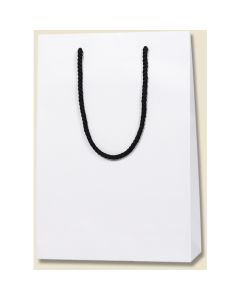 ถุงกระดาษช้อปปิ้ง Bright Bag สีขาว (MT) SWT แพ็คละ 10 ใบ