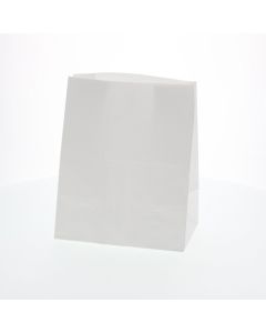 ถุงก้นสี่เหลี่ยม สีขาวล้วน รุ่น SP-1 บรรจุ 50 ชิ้นต่อแพ็ค