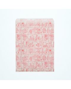 ถุงแบนขนาดเล็กมีลวดลาย แบบตัว R แบรนด์ My Home รุ่น R-50 จำนวน 200 ชิ้น