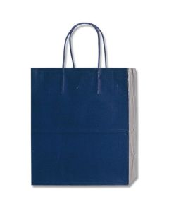 ถุงกระดาษสำหรับช้อปปิ้ง ยี่ห้อ PB Smooth Bag สีม่วงเข้ม รุ่น M-1 แพ็คละ 10 ใบ