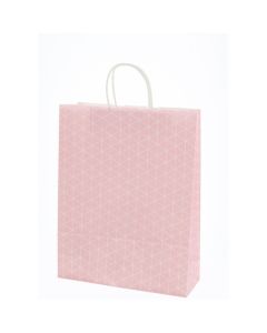 ถุงกระดาษใส่ของจุกจิก 25 ชิ้น สำหรับเด็กอายุ 2 ขวบ ทรงสี่เหลี่ยม สีชมพู