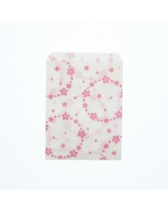 กระเป๋าแบน ขนาดเล็ก ลาย Mai-Sakura (ดอกซากุระรำวง) รุ่น R-70 จำนวน 200 ชิ้น