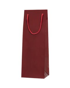 ถุงกระดาษช้อปปิ้ง Bright Bag สีไวน์ LL (ขนาดใหญ่) สีเบอร์กันดี แพ็คละ 10 ใบ