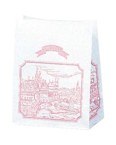 ถุงใส่เค้กทรงสี่เหลี่ยมก้นแบน ยี่ห้อ N Chateau ขนาดเล็ก บรรจุ 100 ชิ้นต่อแพ็ค