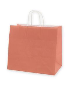 ถุงกระดาษสำหรับช้อปปิ้ง, ถุงใส่ของจุกจิก 25 ใบ, สีแดงเข้ม 32-4, แพ็คละ 50 ชิ้น