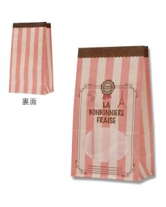 กระเป๋าถือทรงสี่เหลี่ยมก้นบาน มีช่องมองด้านหน้า รุ่น No. 4 Stripe Paris