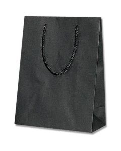 ถุงกระดาษสำหรับช้อปปิ้ง ยี่ห้อ K-Bag สีดำ รุ่น T-3 แพ็คละ 10 ใบ