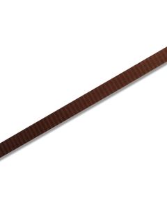 ริบบิ้นหัวเสา สีน้ำตาลเข้ม ขนาด 15 x 50 ซม.