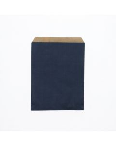 ถุงแบน, ถุงขนาดเล็กมีลวดลาย, แบบ R, ลายทางเรียบ, สีกรมท่า, R-70, 200 ชิ้น