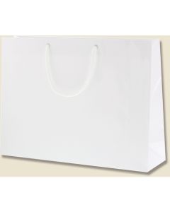 ถุงกระดาษช้อปปิ้ง Bright Bag สีขาว รุ่น Y2 แพ็คละ 10 ใบ