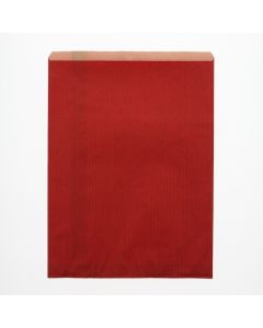 ถุงแบน, ถุงขนาดเล็กมีลวดลาย, แบบ R, ลายทางเรียบ, สีแดง, R-10, 200 ชิ้น