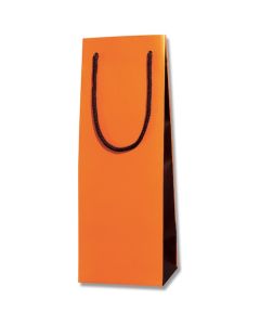 ถุงกระดาษช้อปปิ้ง Bright Bag ไซส์ LL สีส้ม x น้ำตาล แพ็คละ 10 ใบ