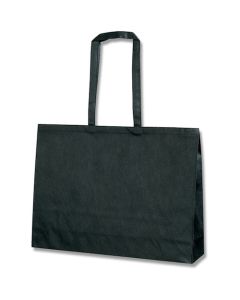 กระเป๋าโท้ททรง F-bag สีดำ สายสะพายไหล่ขนาดใหญ่ แพ็คละ 10 ใบ