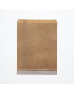 ถุงแบน ขนาดเล็ก ลายจุด สีขาว รุ่น R-50 จำนวน 200 ชิ้น