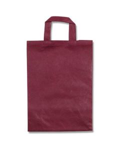 กระเป๋าถือ รุ่น F Bag สีเบอร์กันดี ไซส์ M