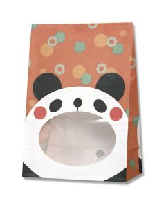ถุงก้นสี่เหลี่ยม ยี่ห้อ Pack'n Bag ลายแพนด้า ไซส์ S1F จำนวน 50 ชิ้น