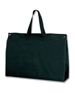 กระเป๋าโท้ท F-Bag สีดำ มีซิป ขนาด LL แพ็ค 5 ใบ