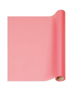 กระดาษห่อดอกไม้แบบม้วน - ลายรุ้ง - เบอร์ 12 - สีชมพูแซลมอน