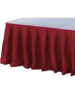 Skirt with No Tuck for Foldaway Aluminum Stage 1m