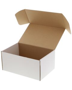 กล่องเปล่าสีขาว รุ่น F-77 บรรจุ 10 ชิ้น