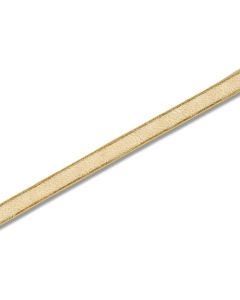 ริบบิ้นโลหะดัดลอน สีทอง ขนาด 12 x 20 ซม.