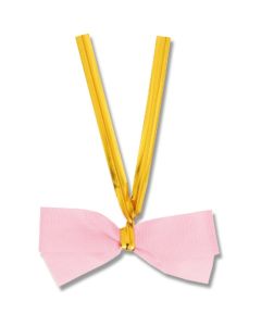 ริบบิ้นแบบถอดได้ สีชมพู กว้าง 18 มม. จำนวน 20 ชิ้น