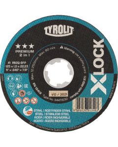 X-LOCK Cutting Grindstone Premium Line 1แผ่น