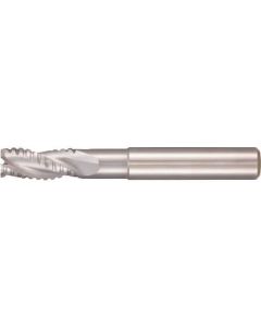 Roughing Endmills with 3 fluted for Aluminium Long neck 8mm 1เส้น