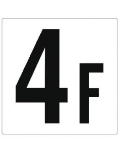 บอร์ดแสดงหมายเลขชั้น 4F