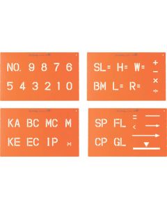 เครื่องหมายบน 45 (ตัวเลข/สัญลักษณ์ 3 แบบ)