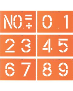 Road Surface Templates ชุดละ 6แผ่น