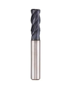 4Flute Endmills with corner radius for Titanium Regular TiAlN coating 6mm 1เส้น