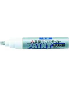 ปากกาเพ้นท์ PX-30 หัวตัด 4.0 x 8.5mm Silver