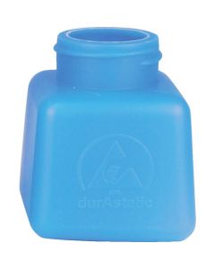 HDPE กระจายไฟฟ้าสถิต ขวดสีฟ้า 118มล