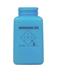 ขวดสีน้ำเงินโพลีเอทิลีนความหนาแน่นสูง 180cc การพิมพ์ IPA