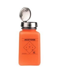 ขวดกระจายไฟฟ้าสถิตย์ (ACETONE) สีส้ม 180CC