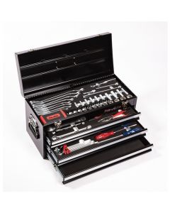 ชุดเครื่องมือ 83 ชิ้น ขนาด 3/8" และ 1/4" สีดำ
