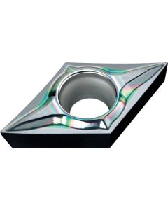 เม็ดมีดกลึงเพชร 55° แบบบวก เคลือบ PVD MS9025