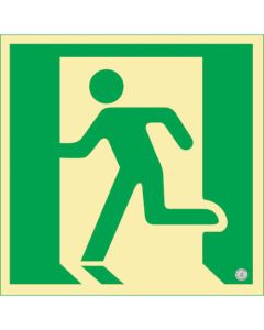 Emergency Exit Guidance Sign Passageway