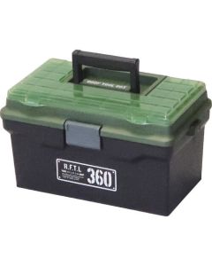 Roof Tool Box W375 x D223 x H208 Black / Green